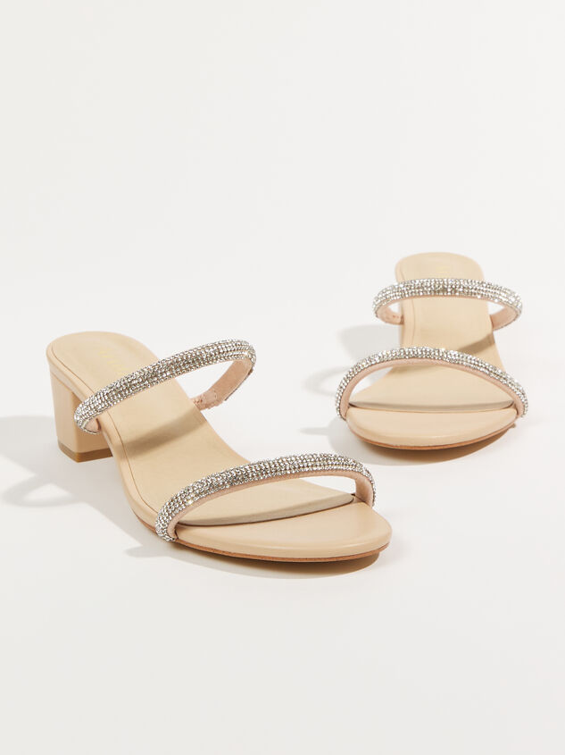 Wide width 2025 rhinestone heels