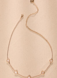 Mother of Peal Clover Choker - TULLABEE