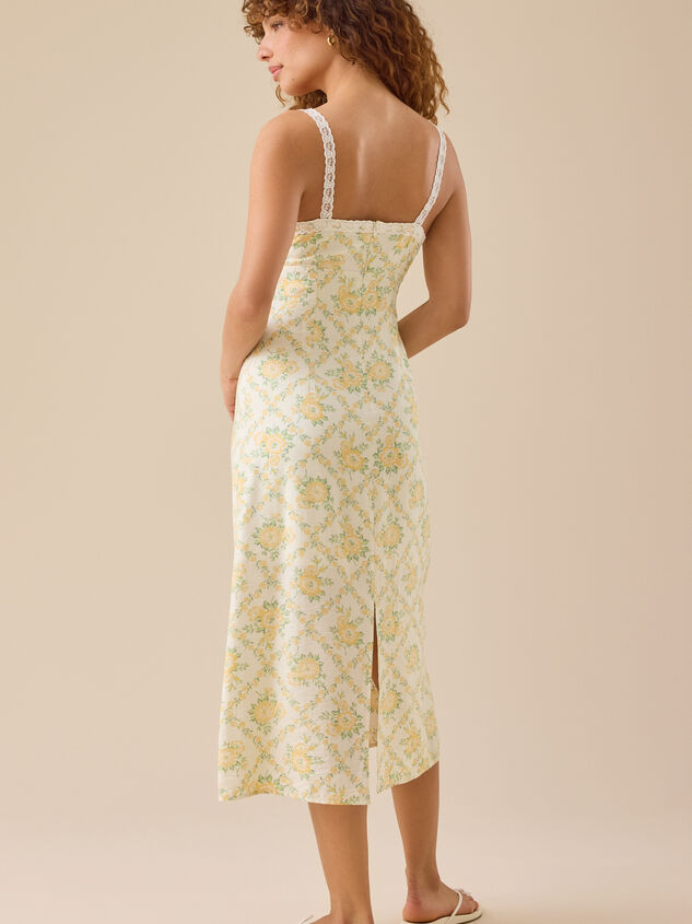 Alexandra Midi Dress Detail 4 - TULLABEE