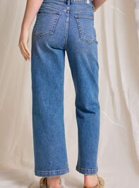 Tally Wide Leg Jeans Detail 4 - TULLABEE