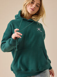 Do What Makes You Happy Oversized Hoodie Detail 4 - TULLABEE