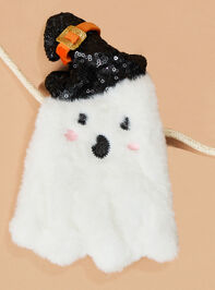 Ghost Light Up Purse by Mud Pie Detail 2 - TULLABEE