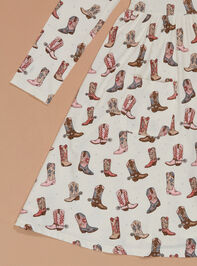 Future Cowgirl Dress Detail 2 - TULLABEE