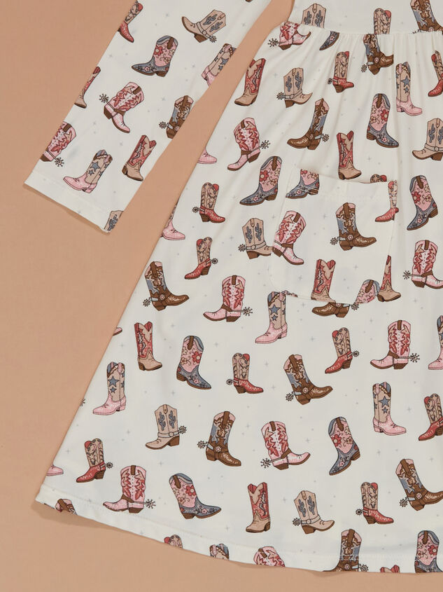 Future Cowgirl Dress Detail 2 - TULLABEE