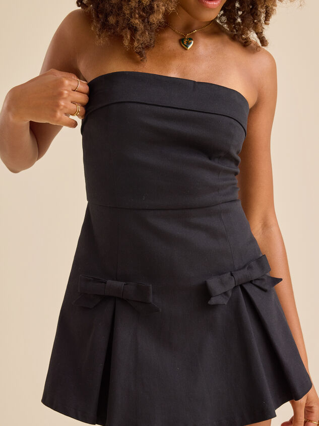 Florence Bow Romper Detail 3 - TULLABEE