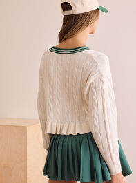 Revive Varsity Sweater Detail 5 - TULLABEE
