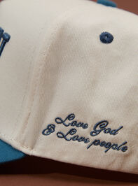 Amen Trucker Hat Detail 2 - TULLABEE