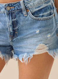 Ness Denim Shorts Detail 3 - TULLABEE