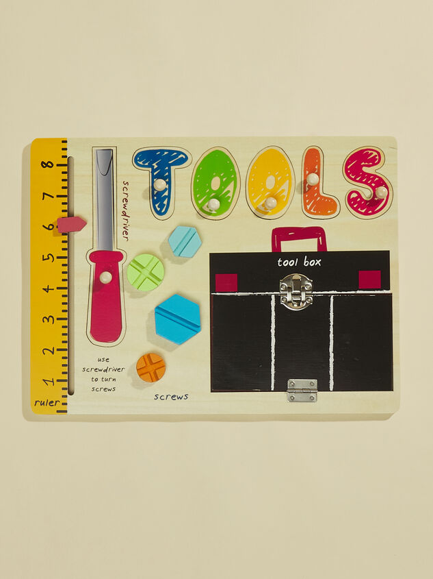 Tools Busy Board Puzzle by MudPie - TULLABEE
