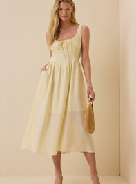 Arden Striped Maxi Dress - TULLABEE