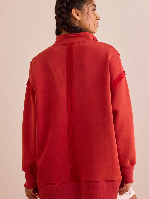 Studio Snap Pieced Pullover Detail 5 - TULLABEE