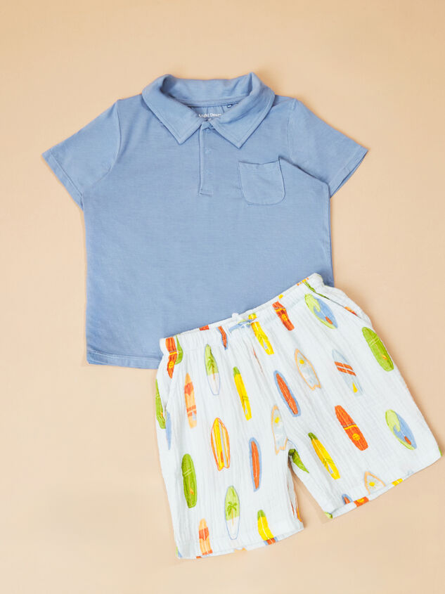 Lucas Vintage Surfboard Polo Set - TULLABEE