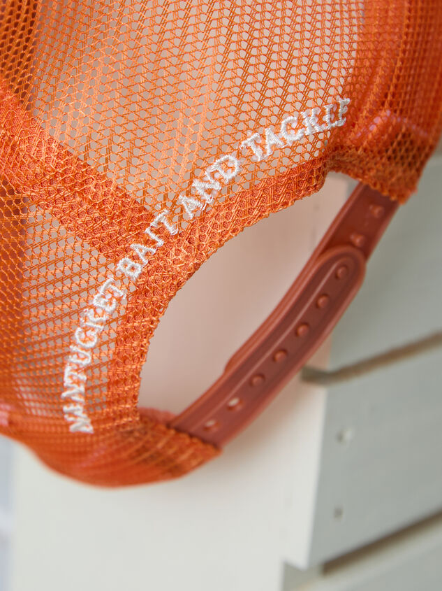 Lucky Catch Trucker Hat Detail 3 - TULLABEE