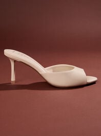 Elaine Peep Toe Stiletto Detail 2 - TULLABEE