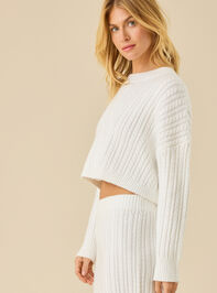 Chaya Cable Sweater Detail 3 - TULLABEE
