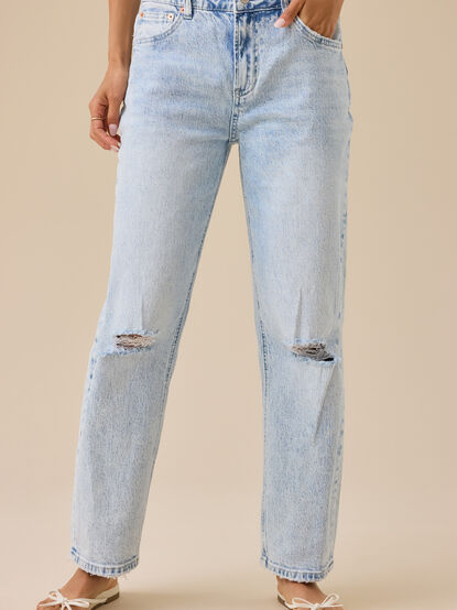 Aiden High Rise Jeans - TULLABEE