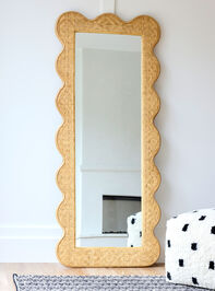 Calia Rattan Mirror Detail 5 - TULLABEE