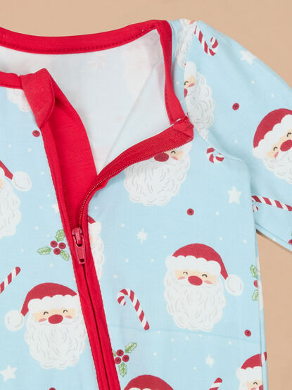 Santa Snuggles Footie by Mudpie - TULLABEE