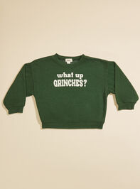 What Up Grinches Sweatshirt - TULLABEE