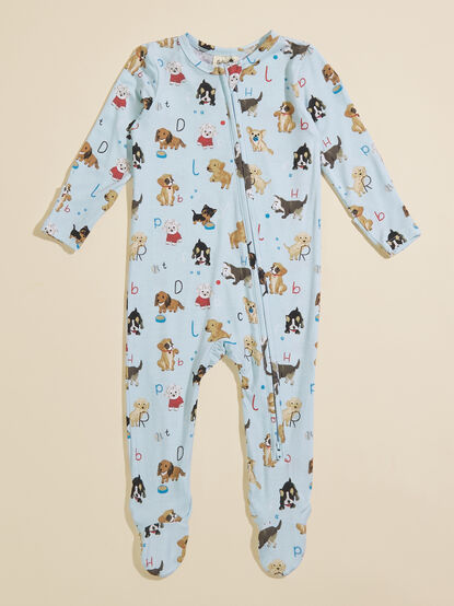 For the Love of LOUisiana Baby Boy Footie Pajamas