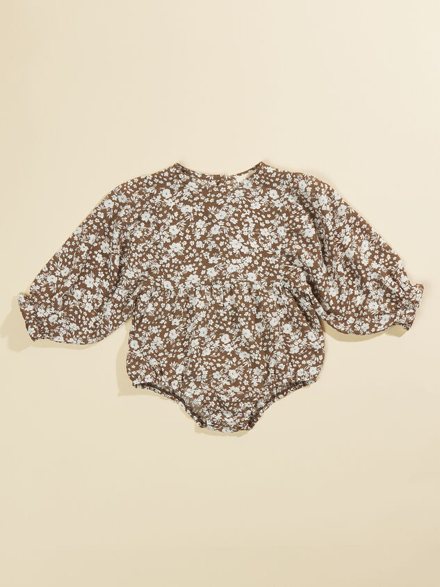 Carmine Floral Bubble Detail 2 - TULLABEE