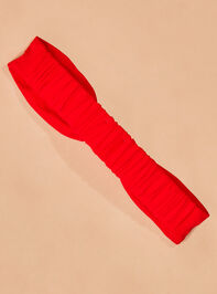 Ruby Twist Headband Detail 2 - TULLABEE