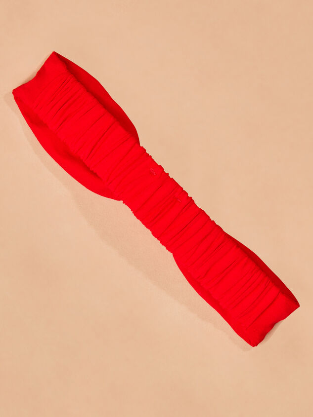 Ruby Twist Headband Detail 2 - TULLABEE