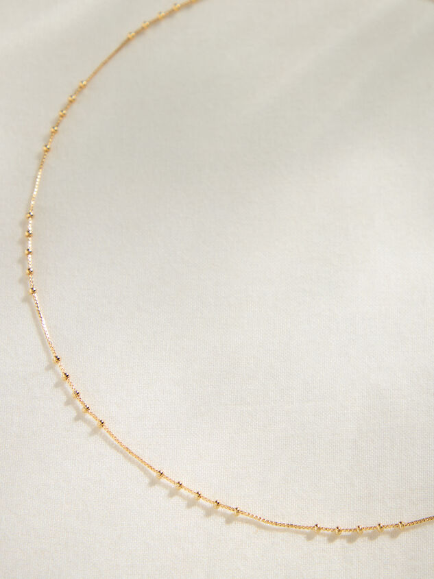 Dainty Ball Chain Necklace - TULLABEE