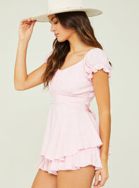 Haisley Double Layered Romper Detail 3 - TULLABEE