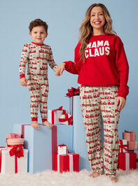 Christmas Train Adult Lounge Pants - TULLABEE