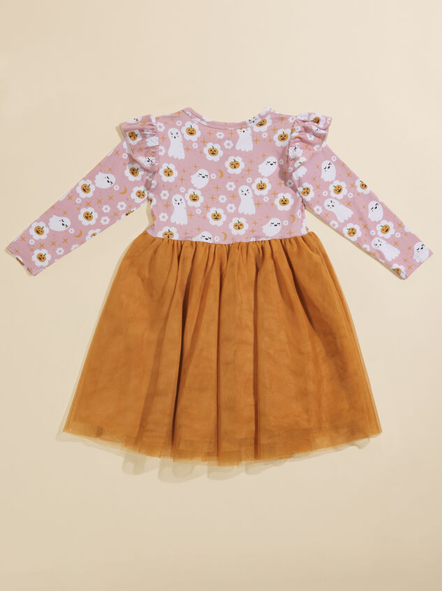 Sweet Spooky Toddler Tutu Dress Detail 2 - TULLABEE