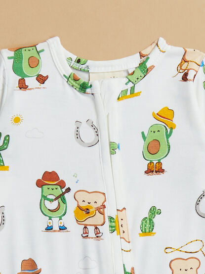 Rodeo Avo Toast Footie - TULLABEE