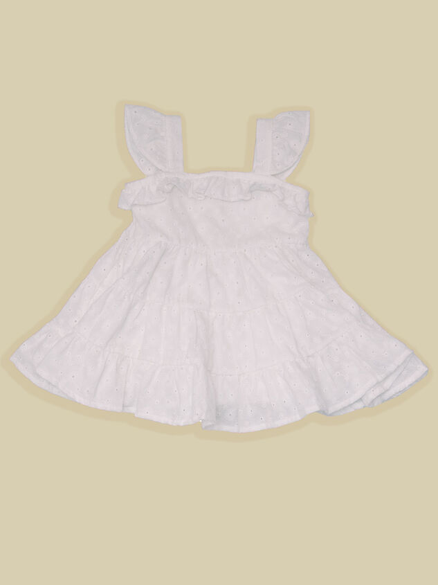 Aniya Eyelet Toddler Dress - TULLABEE