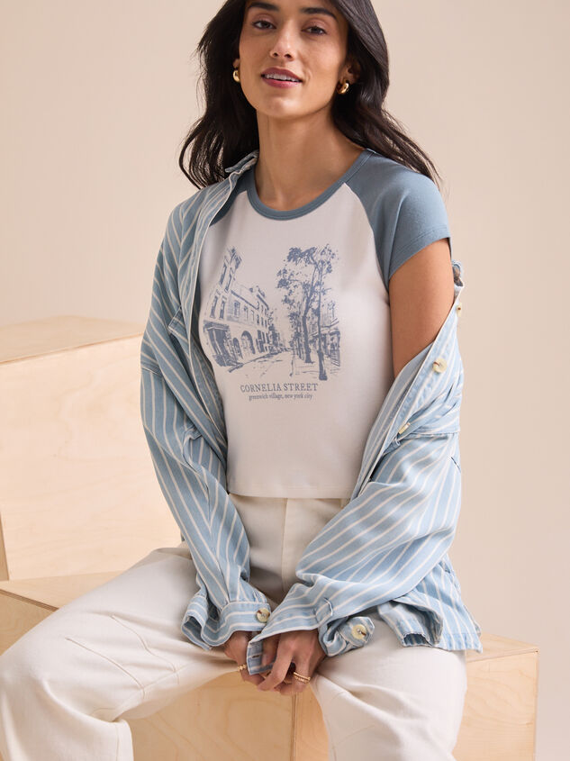 Cornelia Street Baby Tee - TULLABEE