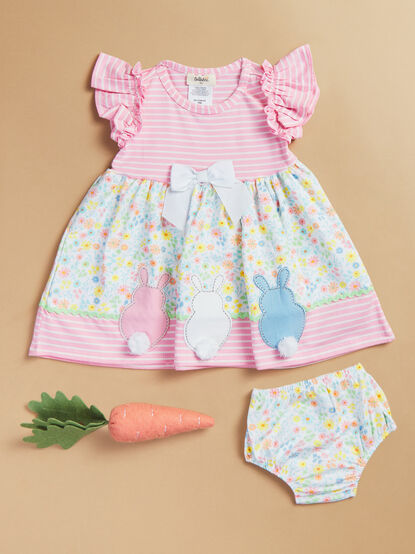Bunny Babe Dress and Bloomer Set - TULLABEE