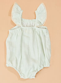 Kyler Gingham Ruffle Bubble Detail 2 - TULLABEE