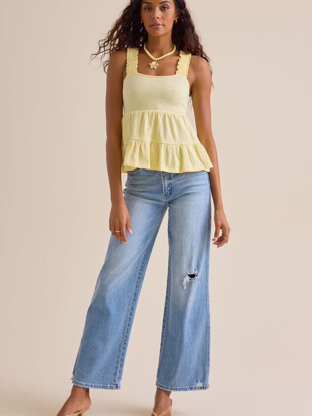 Shelby Tiered Babydoll Tank - TULLABEE