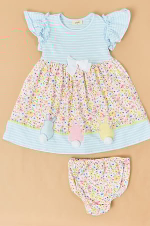 Bunny Balloons Twirl Baby Dress - Altar'd State - 