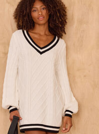 The Sideline Sweater Dress - TULLABEE