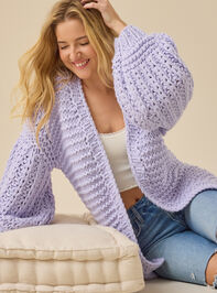Laurna Handmade Chunky Cardigan - TULLABEE