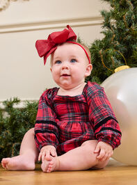 Marley Plaid Baby Dress - TULLABEE