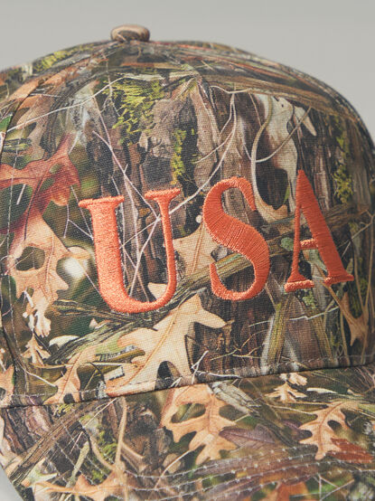 USA Camo Trucker Hat - TULLABEE