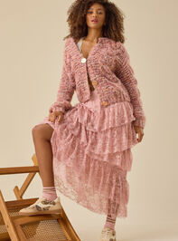 Everly Lace Midi Skirt - TULLABEE