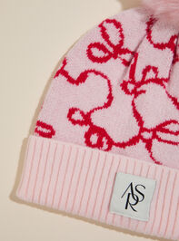 Blush Bow Hat Detail 2 - TULLABEE