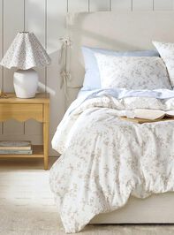 Sultana Cotton Duvet Cover Detail 2 - TULLABEE
