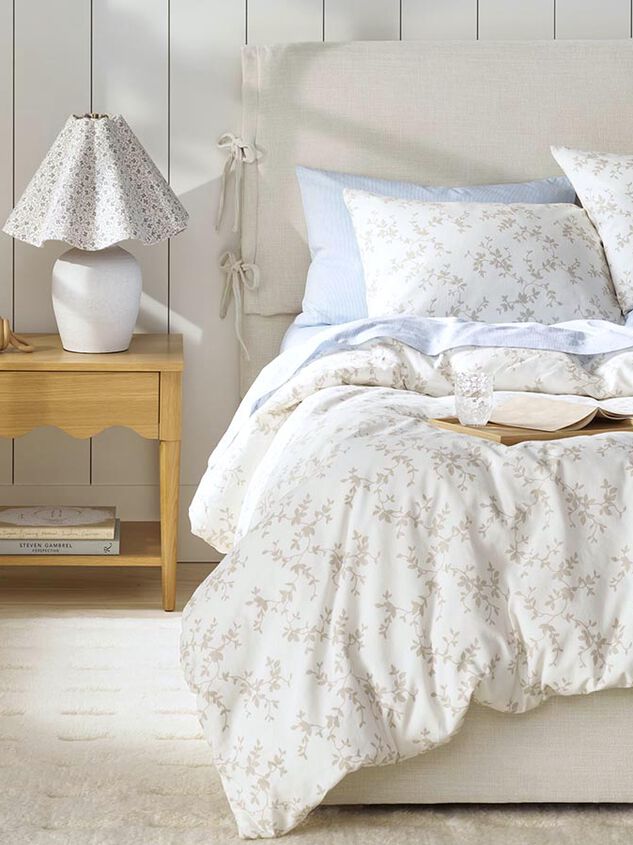 Sultana Cotton Duvet Cover Detail 2 - TULLABEE