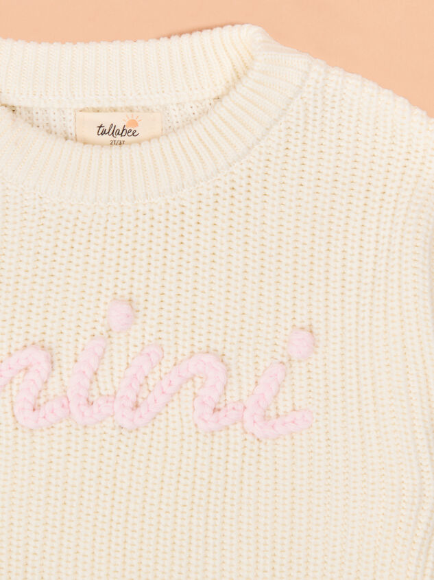 Mamas Mini Sweater Detail 2 - TULLABEE