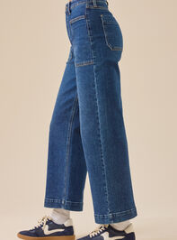 Layla Straight Leg Jean Detail 5 - TULLABEE