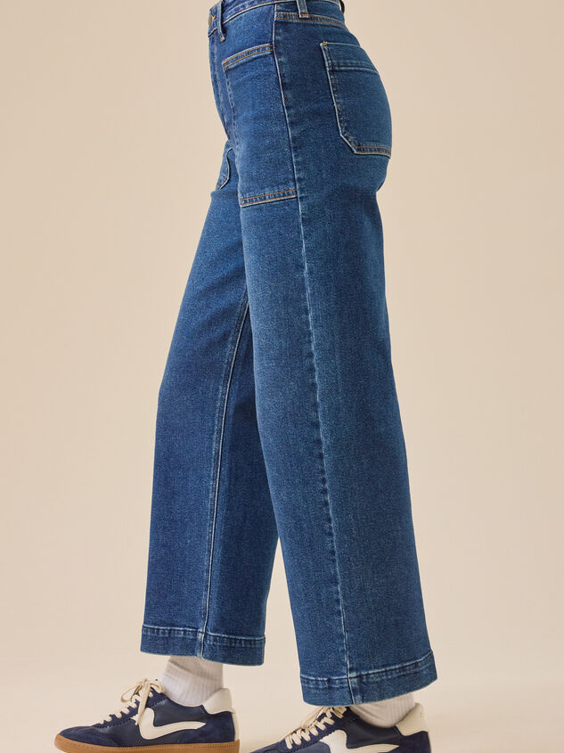 Layla Straight Leg Jean Detail 5 - TULLABEE