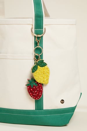 Beaded Lemon Bag Charm - Altar'd State - 